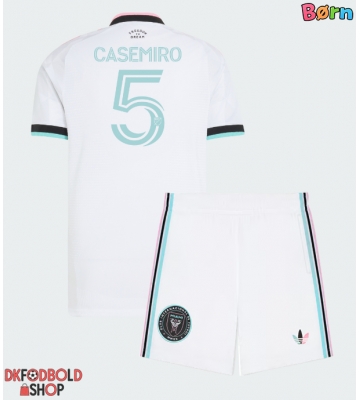 Inter Miami Casemiro #5 Tredje trøje Børn 2026-27 Kort ærmer (+ korte bukser)
